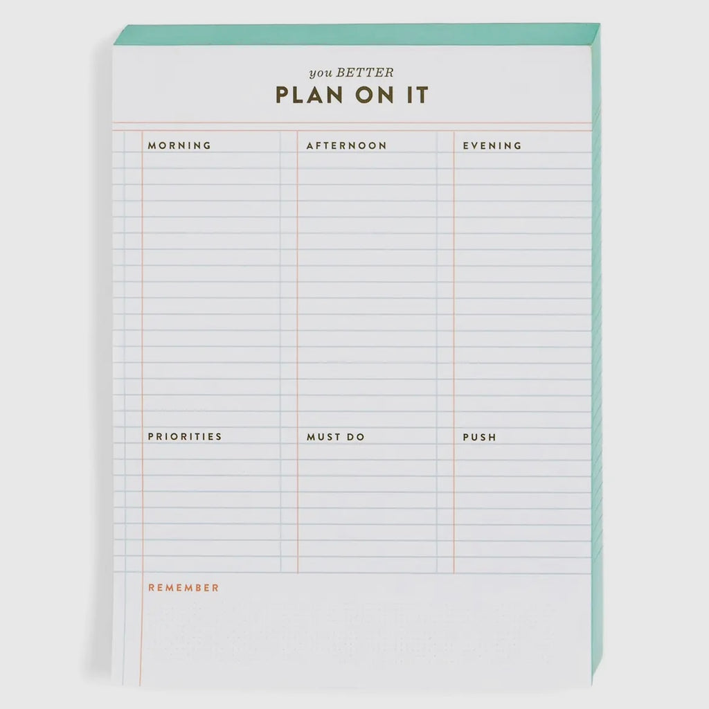 Plan On It Notepad